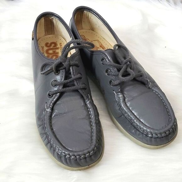 SAS Siesta - Lace Up Loafer Gray 7.5 - Picture 9 of 13